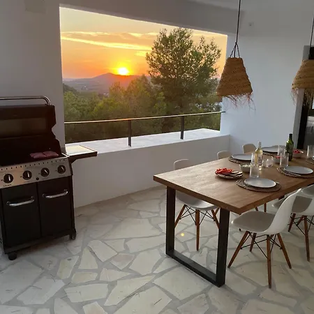 Casa Zita Verde - Ibiza Style Villa With Sea View & Sunset Bbq-3